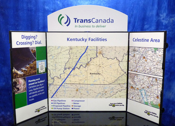 TransCanada - Kentucky Tabletop Display