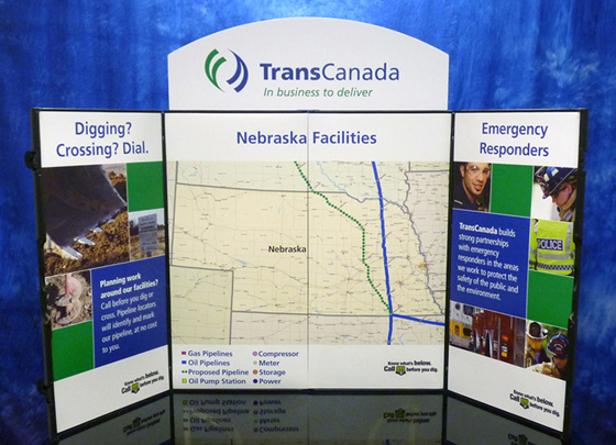 TransCanada - Nebraska Tabletop Display