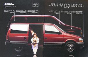 1990 Chrysler Annual Report (by Visual Impact Systems)