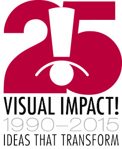 Visual Impact Systems - 25th Anniversary Logo