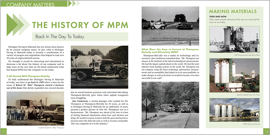 Michigan Paving-Extra Mile Magazine-Summer'18 - CompanyMatters