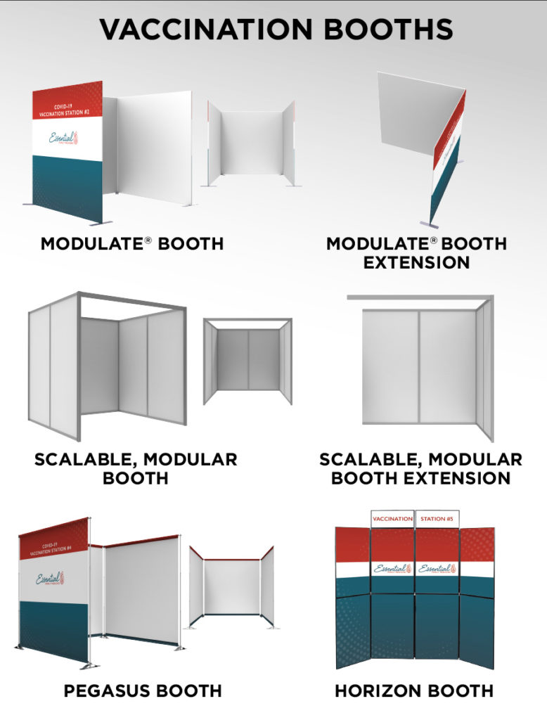 COVID–9 PPE-Vaccination Booths-Examples - Integrated Marketing ...