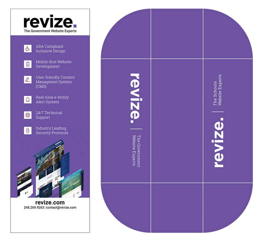 Revize Software Systems-New Graphic and Table Cover