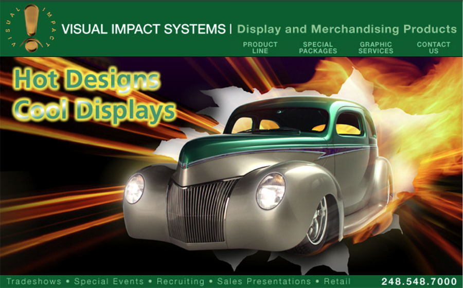 Visual Impact Systems-Website-2005